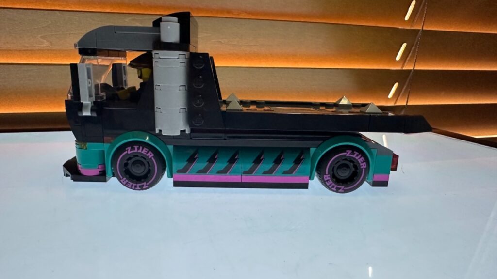 The LEGO City Car Carrier Truck